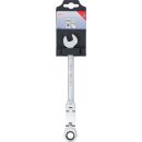 Doppelgelenk-Ratschenring-Maulschlüssel | abwinkelbar | SW 12 mm