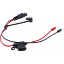 Batteriepolklemmen mit Flachstecksicherung | für 63506