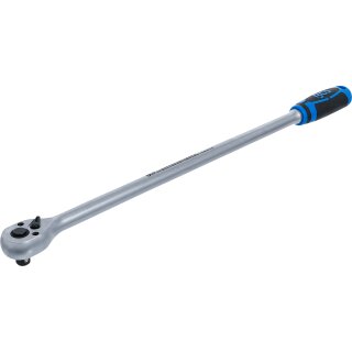 Umschaltknarre | extra lang | Abtrieb Außenvierkant 10 mm (3/8") | 455 mm