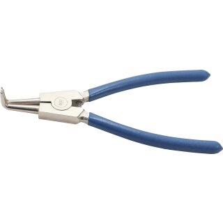 Sprengringzange | abgewinkelt | für Außensprengringe | 225 mm