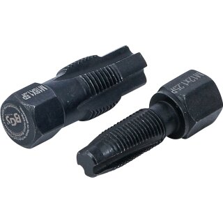 Reparaturwerkzeug für Lambdasondengewinde | M18 x 1,5 mm | M12 x 1,25 mm | 2-tlg.