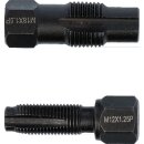 Reparaturwerkzeug für Lambdasondengewinde | M18 x 1,5 mm | M12 x 1,25 mm | 2-tlg.