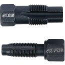 Reparaturwerkzeug für Lambdasondengewinde | M18 x 1,5 mm | M12 x 1,25 mm | 2-tlg.