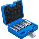 Zündkerzen-Einsatz-Satz Sechskant | Antrieb Innenvierkant 12,5 mm (1/2") | SW 14 - 21 mm | 5-tlg.