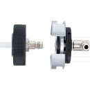Adapter-Satz für Druckluft-Bremsenentlüfter | für Tesla Modelle 3, Y, S, X | 2-tlg.