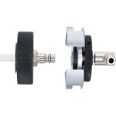Adapter-Satz für Druckluft-Bremsenentlüfter | für Tesla Modelle 3, Y, S, X | 2-tlg.