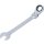 Ratschenring-Maulschlüssel | abwinkelbar | SW 19 mm