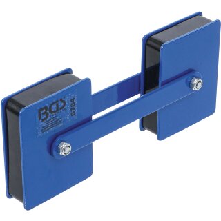 Kraft-Doppelmagnethalter | Winkel einstellbar | 22,7 kg