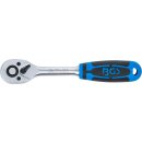 Umschaltknarre | gerade Ausführung | feinverzahnt | Abtrieb Außenvierkant 6,3 mm (1/4")