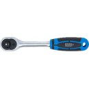 Umschaltknarre | gerade Ausführung | feinverzahnt | Abtrieb Außenvierkant 10 mm (3/8")