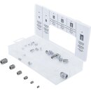 Gewindeeinsätze-Sortiment | selbstschneidend | 32-tlg.