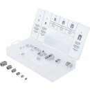 Gewindeeinsätze-Sortiment | selbstschneidend | 32-tlg.