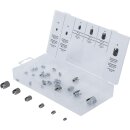 Gewindeeinsätze-Sortiment | selbstschneidend | 32-tlg.