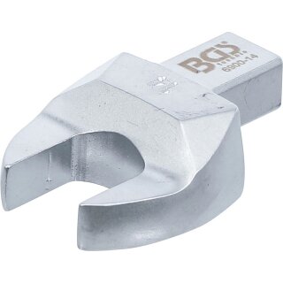 Einsteck-Maulschlüssel | 14 mm | Aufnahme 9 x 12 mm