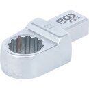 Einsteck-Ringschlüssel | 13 mm | Aufnahme 9 x 12 mm