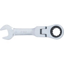 Ratschenring-Maulschlüssel | kurz | abwinkelbar | SW 11 mm
