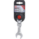 Ratschenring-Maulschlüssel | kurz | abwinkelbar | SW 18 mm