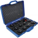 Turbolader-Ladeluft-System-Prüfkoffer-Satz | 13-tlg.