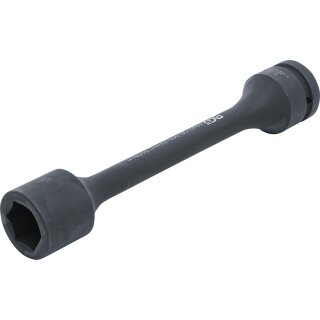 Torsions-Kraft-Steckschlüssel-Einsatz Sechskant | Antrieb Innenvierkant 25 mm (1") | SW 33 mm | 550 Nm