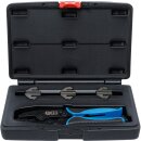 Crimpzangen-Satz | mit 3 Paar Backen | für...