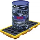 Öl-Auffangwanne | mit Gitterrost | für 2 x 200 l Fässer