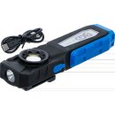 COB-LED-Werkstattleuchte mit Magnet und Haken | klappbar