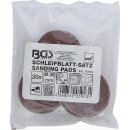 Schleifblatt-Satz für Exzenterschleifer | Ø 30 mm | K 60 - 80 - 120 | 30-tlg.