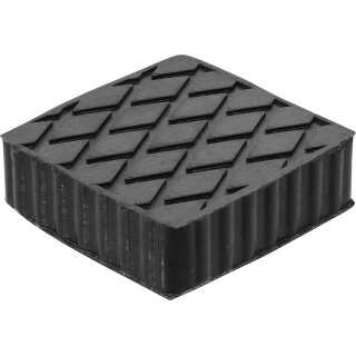Gummiauflage | für Hebebühnen | 116,5 x 116,5 x 36,5 mm