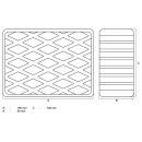 Gummiauflage | für Hebebühnen | 160 x 120 x 60 mm