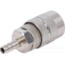 Druckluft-Schnellkupplung mit 6 mm Schlauchanschluss |...
