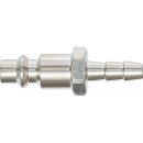Druckluft-Stecknippel mit 6 mm Schlauchanschluss | USA / Frankreich