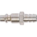 Druckluft-Stecknippel mit 10 mm Schlauchanschluss | USA / Frankreich