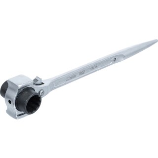 Gerüstbauer-Knarre | 3-in-1 | SW 19 x 22 mm