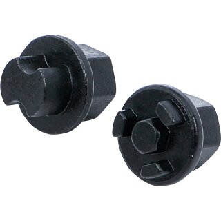 Ölablassschrauben-Schlüssel-Satz | für DAF, MAN, Volvo, Scania, Neoplan | 2-tlg.