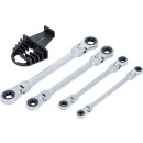 Doppel-Ratschen-Ringschlüssel-Satz | abwinkelbar |...