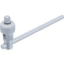 Steckschlüssel-Adapter mit Ratschenfunktion | mit Gleitgriff | Abtrieb 12,5 mm (1/2")