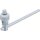 Steckschlüssel-Adapter mit Ratschenfunktion | mit Gleitgriff | Abtrieb 12,5 mm (1/2")
