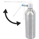Druckluft-Sprühflasche | Edelstahl | rostfrei | 650 ml