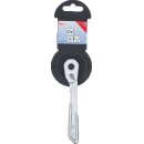 Umschaltknarre | extra flach | feinverzahnt | Abtrieb Außenvierkant 6,3 mm (1/4")