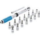 Drehmomentschlüssel-Satz | Abtrieb Außenvierkant 6,3 mm (1/4") | 3 - 24 Nm | 16-tlg.