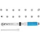 Drehmomentschlüssel-Satz | Abtrieb Außenvierkant 6,3 mm (1/4") | 3 - 24 Nm | 16-tlg.