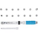 Drehmomentschlüssel-Satz | Abtrieb Außenvierkant 6,3 mm (1/4") | 3 - 24 Nm | 16-tlg.
