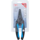 Kabel-Abisolier- und Crimpzange | 210 mm