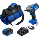 Akku-Schlagschrauber-Satz | bürstenlos | 400 Nm | 18...