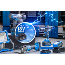 Akku-Winkelschleifer-Satz | bürstenlos | 18 V | mit...