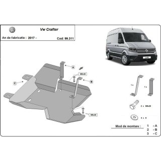 Bullfänger für MAN TGE ❘ VW CRAFTER ❘ EC Genehmigung