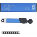 Drehmomentschlüssel | Abtrieb Innensechskant 6,3 mm (1/4") | 2 - 10 Nm | mit Bit-Satz | 9-tlg.