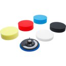 Polierschwamm-Satz | Ø 150 mm | 6-tlg.