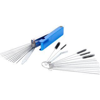 Vergaserdüsen-Reinigungswerkzeug-Satz | 16-tlg.