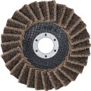 Fächer-Schleif-Scheibe | Vlies | Ø 125 mm |...